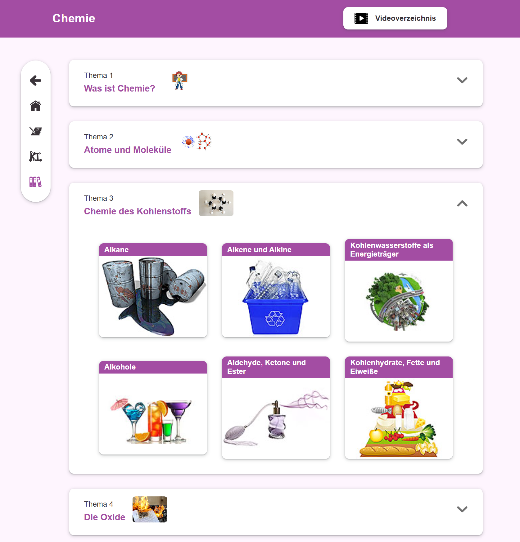 Screenshot LernMax Chemie