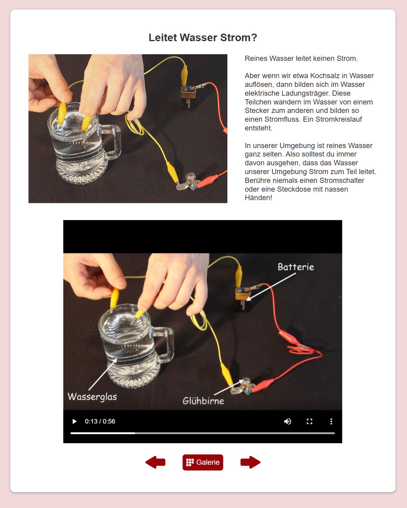 Screenshot LernMax Chemie
